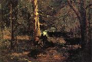 Winslow Homer A Skirmish in the Wilderness oil painting reproduction